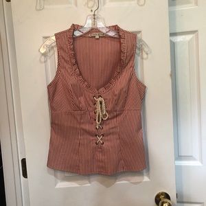 Nanette Lepore striped shirt